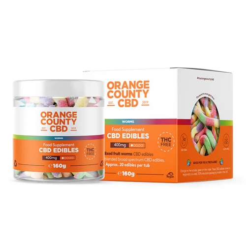Vermi CBD Orange County, 400 mg CBD, 160 g