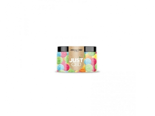 JustCBD caramelle gommose Smileys 250-500 mg