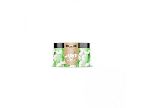 JustCBD Anelli alla mela  250-500 mg CBD mg: 250
