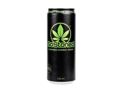 Bevanda energetica alla cannabis SoStoned 0,33 l