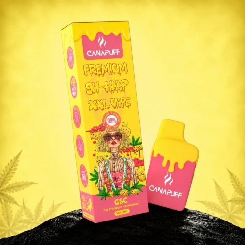 9H-HHCP XXL Vape GSC 99% - Monouso - CanaPuff - 2 ml