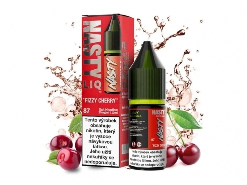 NASTY LIQ Fizzy Cherry 10ml - Liquido salato Nicotina: 20mg