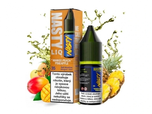NASTY LIQ Mango Pesca Ananas 10ml - Liquido salato Nicotina: 20mg