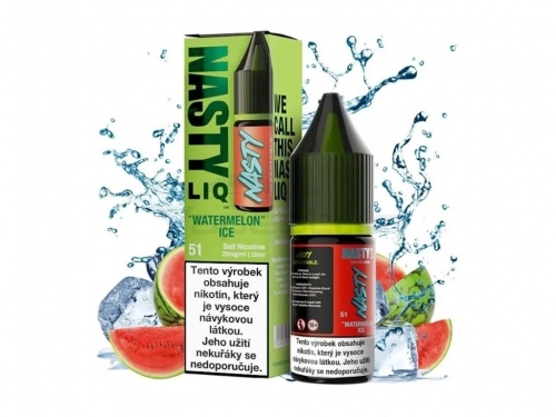 NASTY LIQ Watermelon Ice 10ml - Liquido salato Nicotina: 20mg