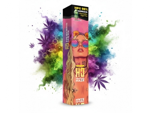 Heavens Haze HPC 98% Amnesia – Jednorazová vape – 1 ml