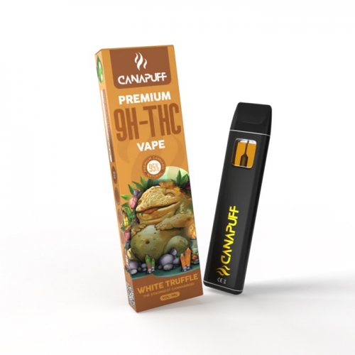 White Truffle 95% 9H-THC – Jednorazová vape – CanaPuff – 1 ml