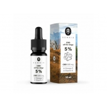 Olio di CBD Hemnia per cani 5%, 500 mg, 10 ml