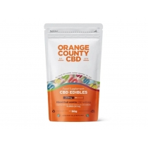 Caramelle gommose Orange County CBD Worms, 200 mg CBD 50 g